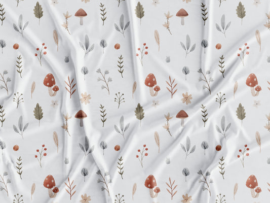 Tecido Cogumelos - A21