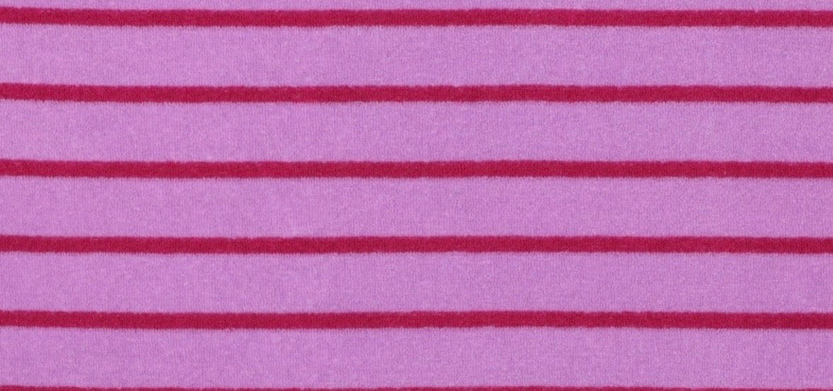 Turco de Algodão Riscas Rosa