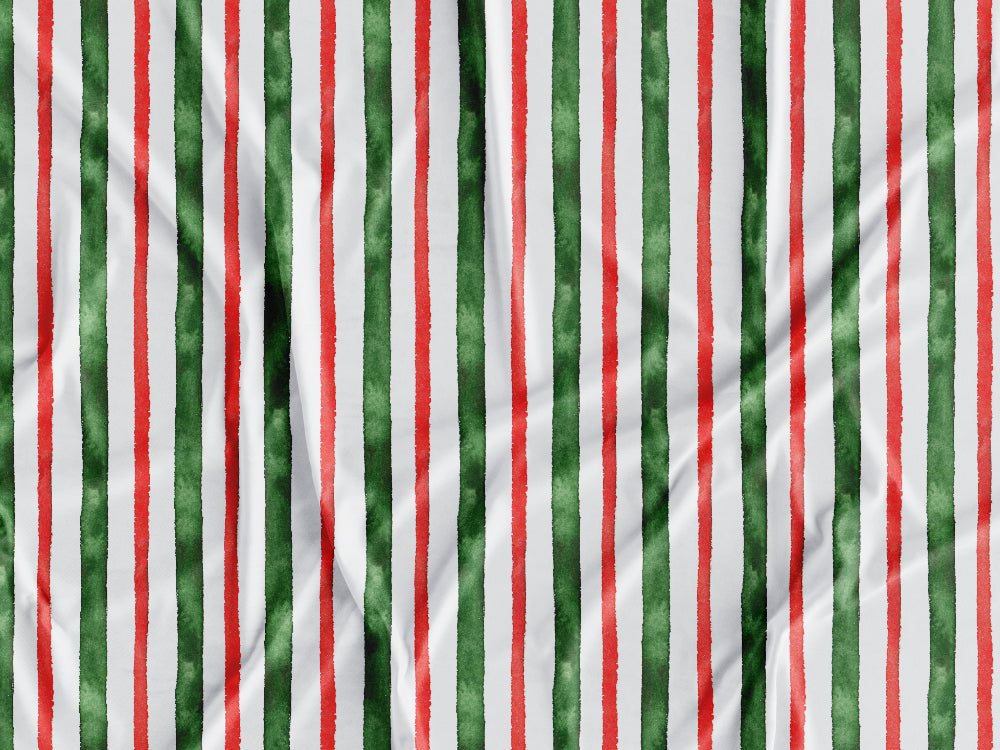 Tecido Riscas Natal - N41
