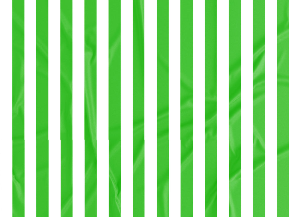 Tecido Riscas Verde Sporting e Branco - P505