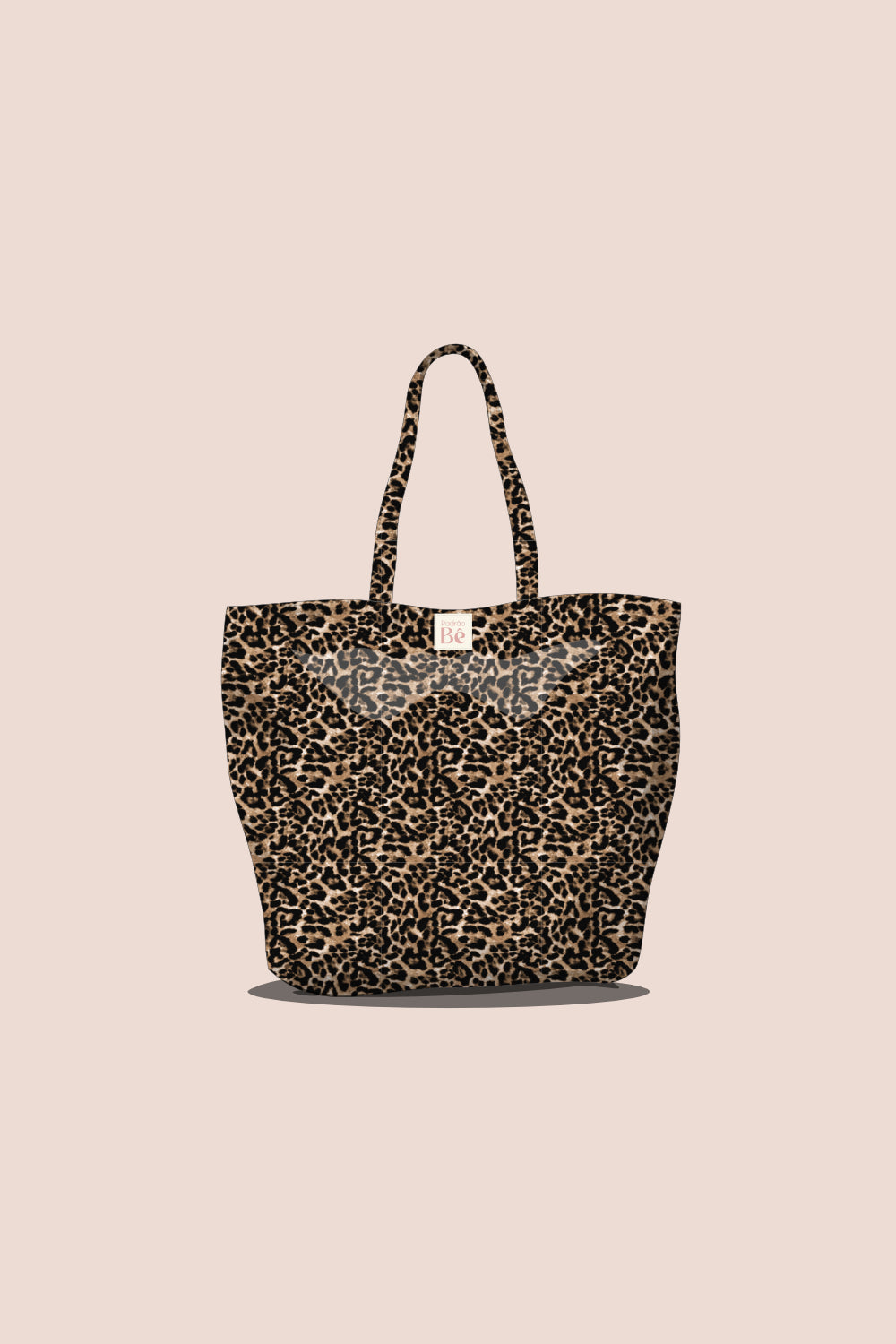 Tote Bag Tigresa Castanho e Preto - P382
