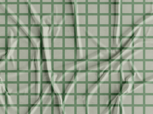 Tecido Xadrez Verde -  W7