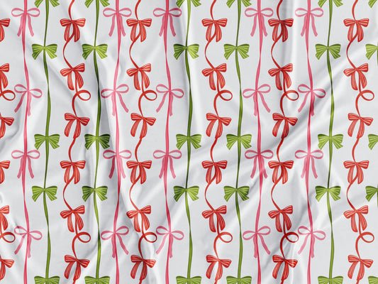 Tecido Laços de Natal - N37