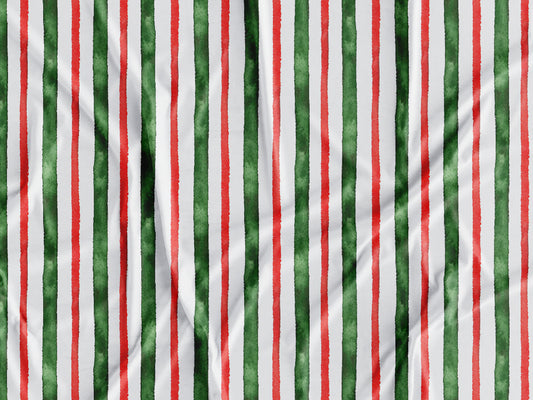 Tecido Riscas Natal - N41