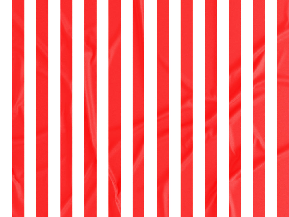 Tecido Riscas Vermelho e Branco - P504