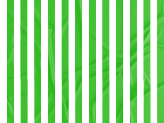 Tecido Riscas Verde Sporting e Branco - P505