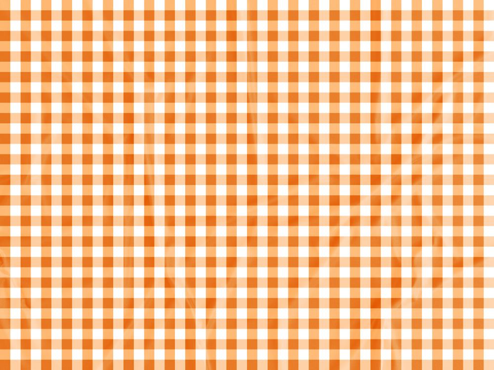 Tecido Vichy Laranja Forte - P530